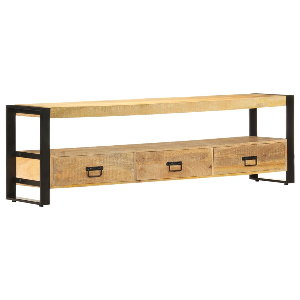 vidaXL Szafka pod telewizor, 150 x 30 x 45 cm, lite drewno mango