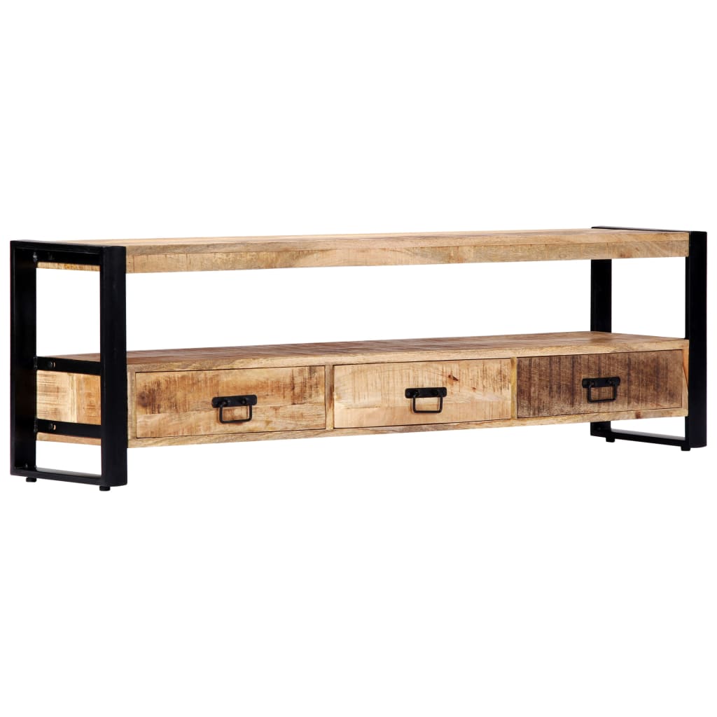 vidaXL Szafka pod telewizor, 150 x 30 x 45 cm, lite drewno mango