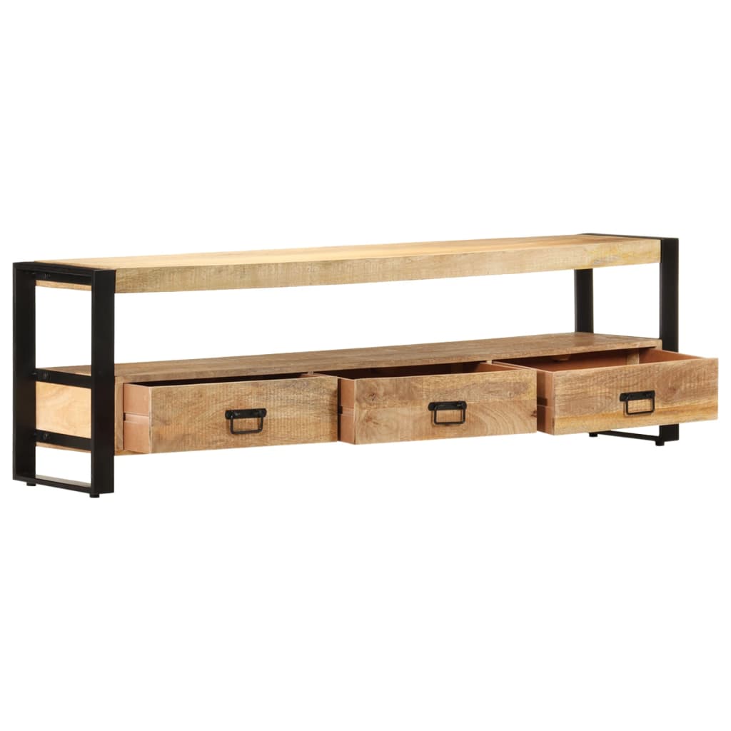vidaXL Szafka pod telewizor, 150 x 30 x 45 cm, lite drewno mango