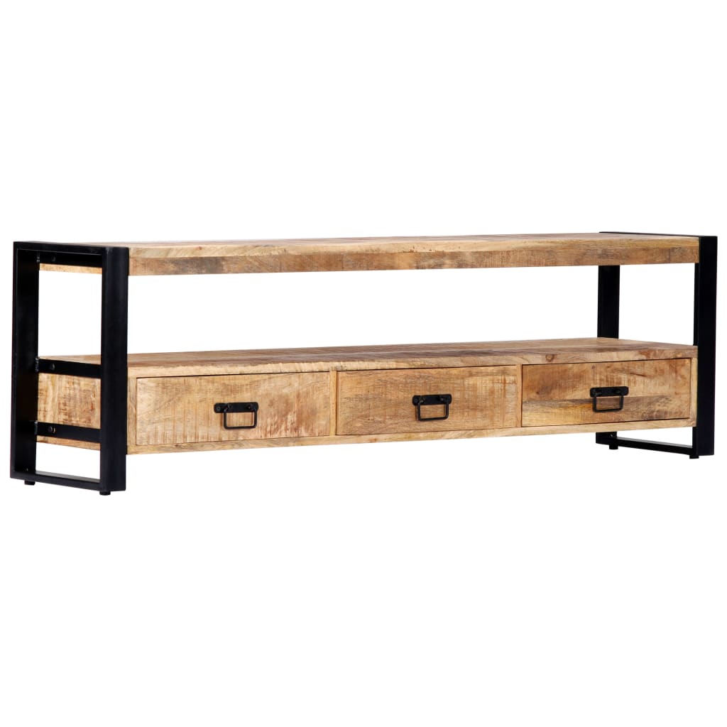 vidaXL Szafka pod telewizor, 150 x 30 x 45 cm, lite drewno mango