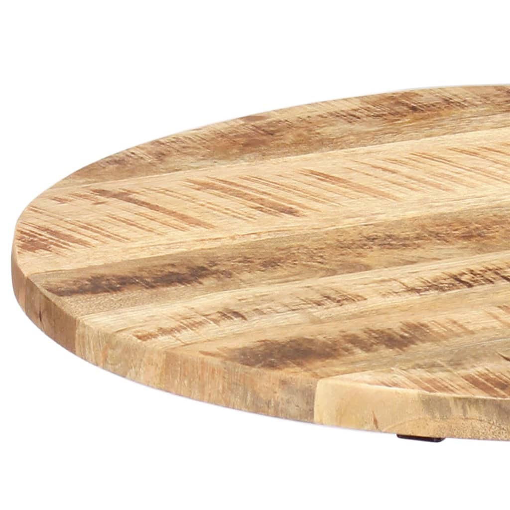 vidaXL Stolik boczny, 60 x (46-63) cm, lite drewno mango i żeliwo