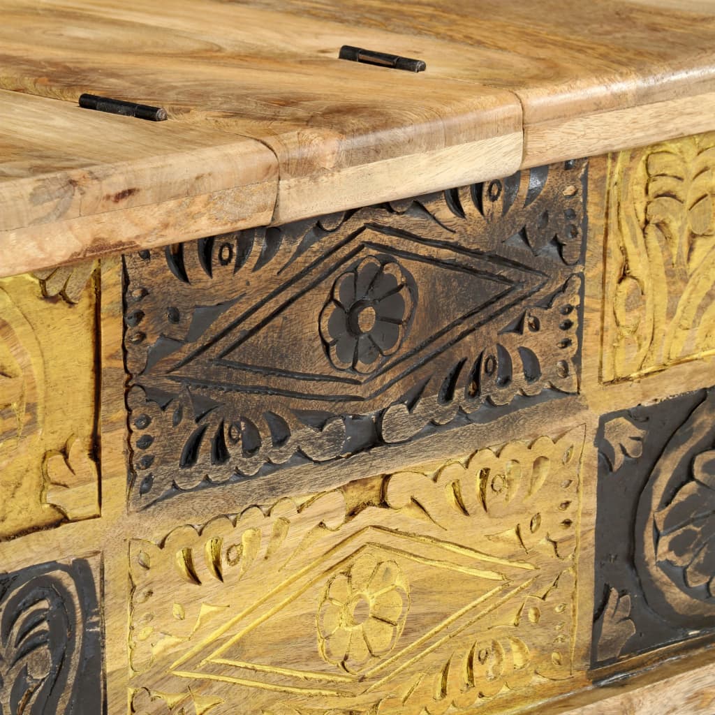 vidaXL Stolik kawowy, 100x50x35 cm, lite drewno mango