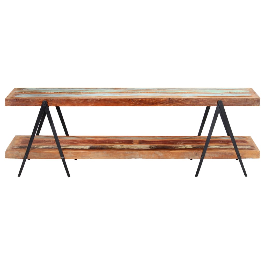vidaXL Szafka pod TV, 160 x 40 x 50 cm, lite drewno z odzysku