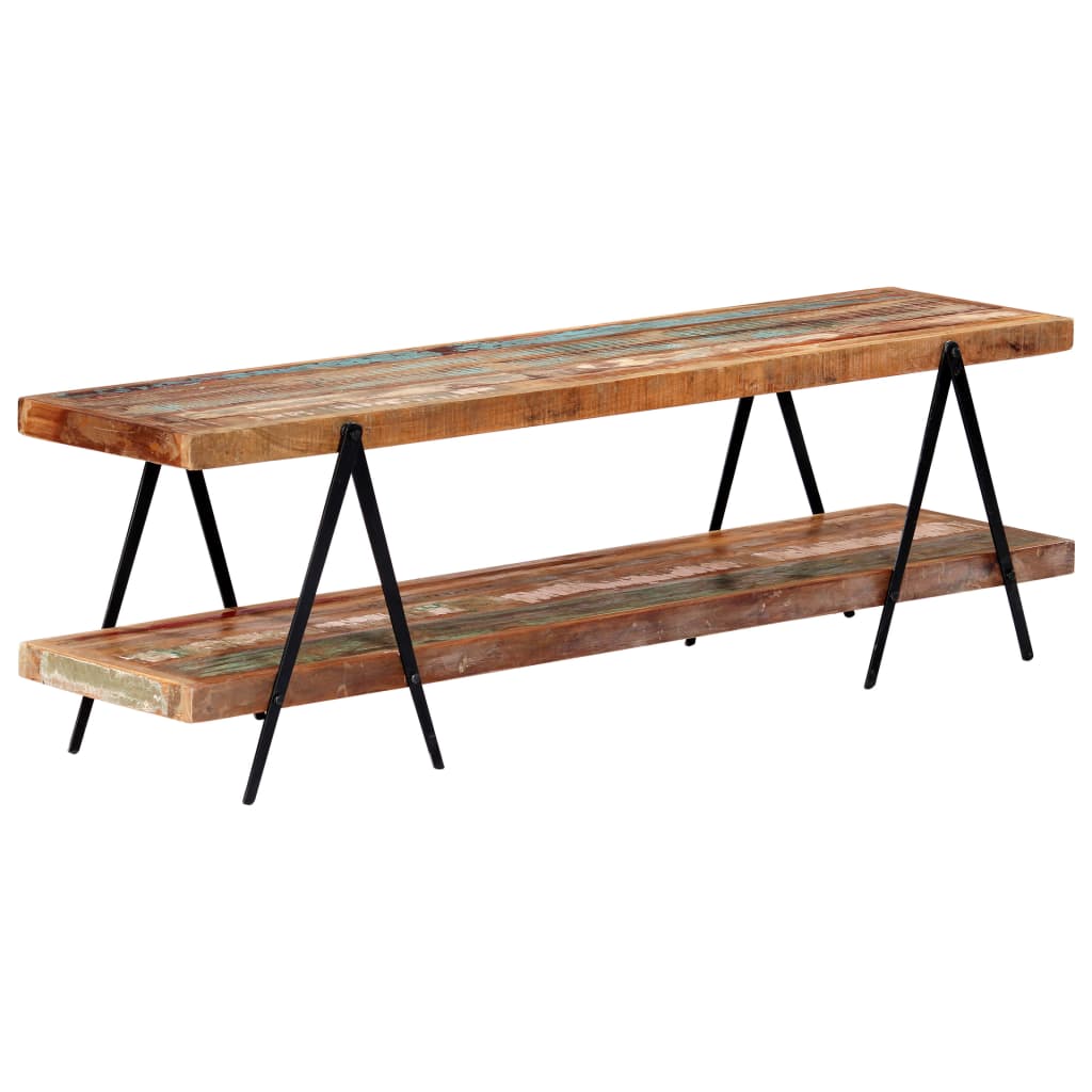 vidaXL Szafka pod TV, 160 x 40 x 50 cm, lite drewno z odzysku