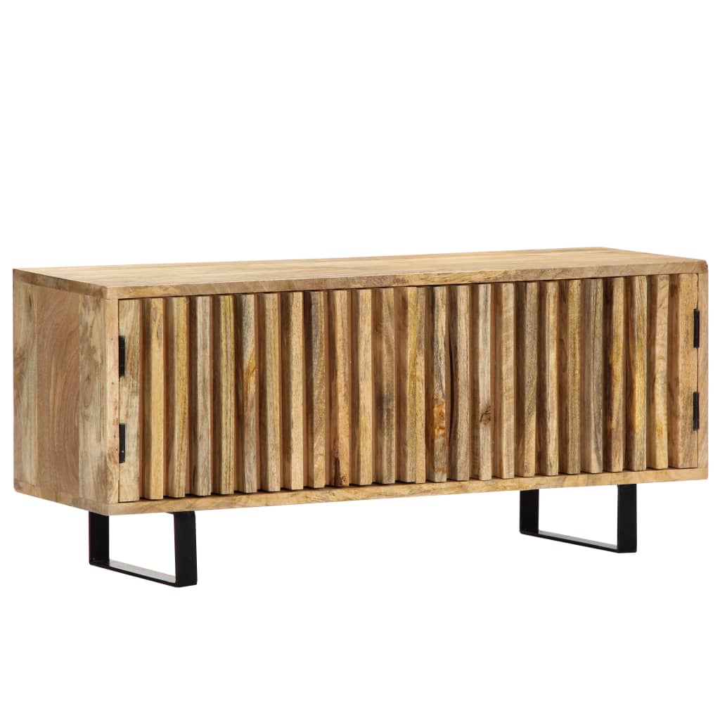 vidaXL Szafka pod TV, 90x30x40 cm, lite drewno mango