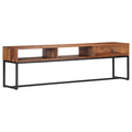 vidaXL Szafka pod TV, 160x30x45 cm, lite drewno akacjowe