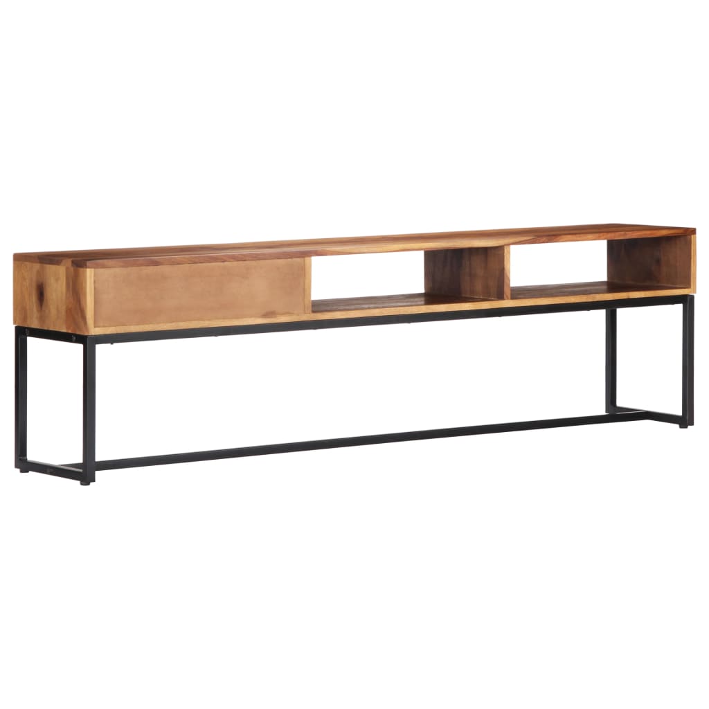vidaXL Szafka pod TV, 160x30x45 cm, lite drewno akacjowe