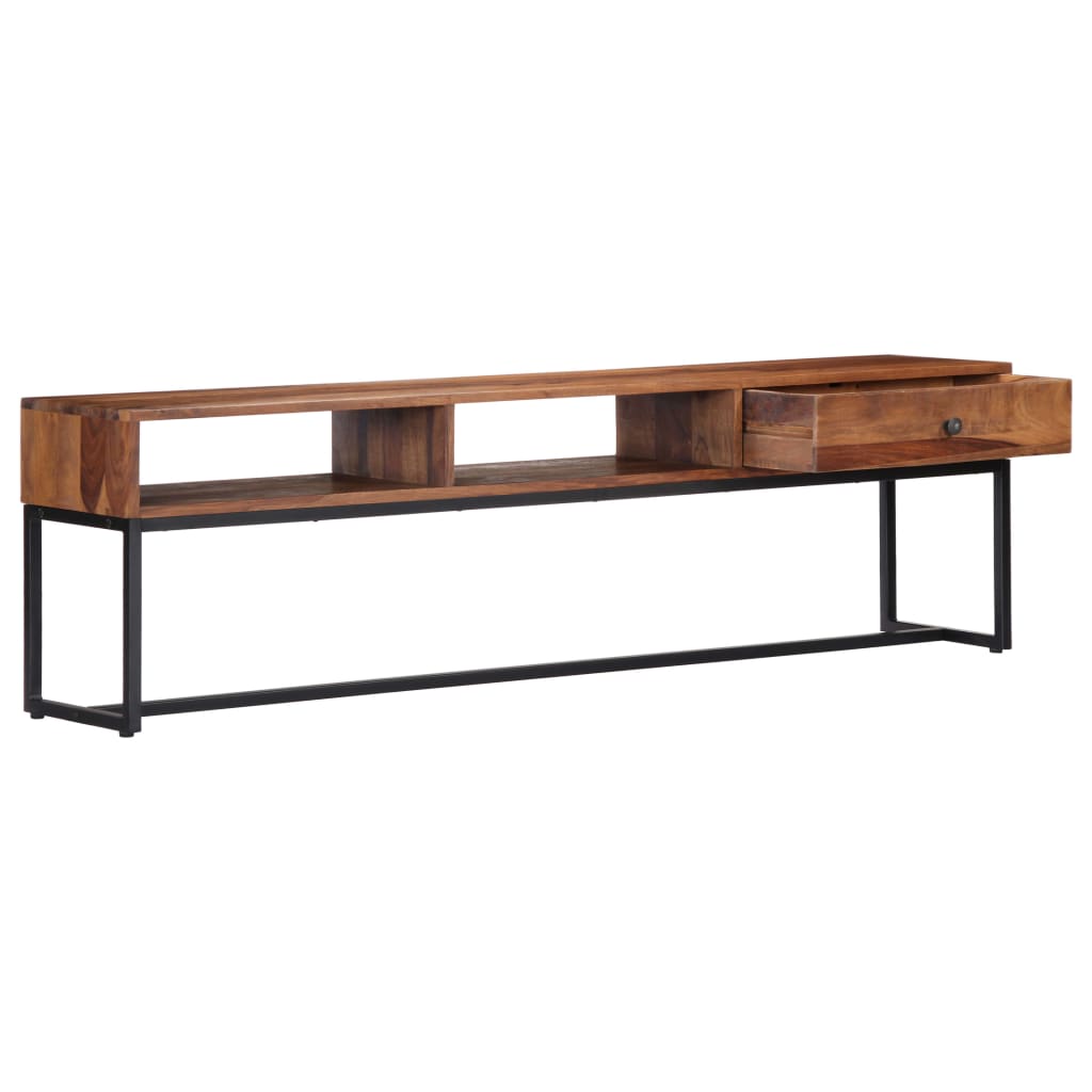 vidaXL Szafka pod TV, 160x30x45 cm, lite drewno akacjowe