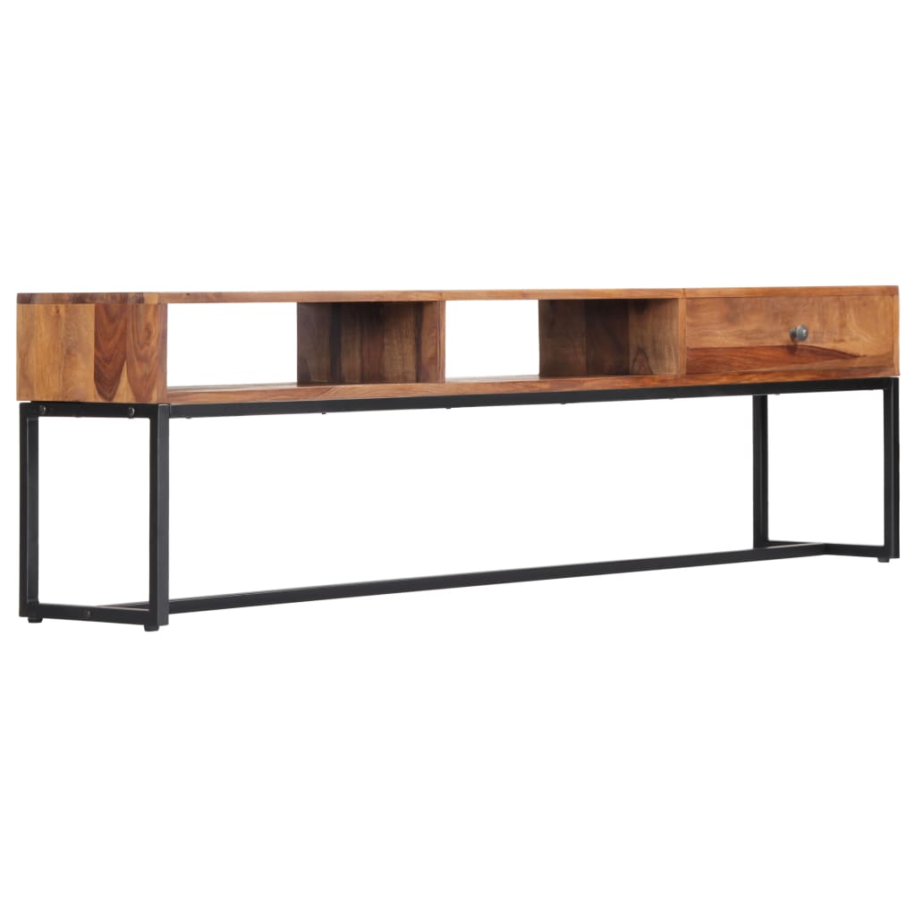 vidaXL Szafka pod TV, 160x30x45 cm, lite drewno akacjowe