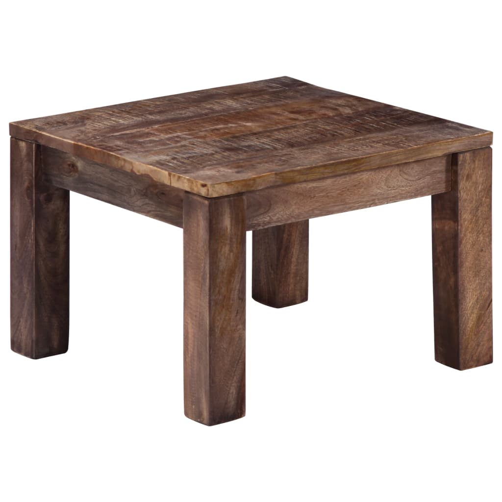 vidaXL Stolik kawowy, 50x50x35 cm, lite drewno mango