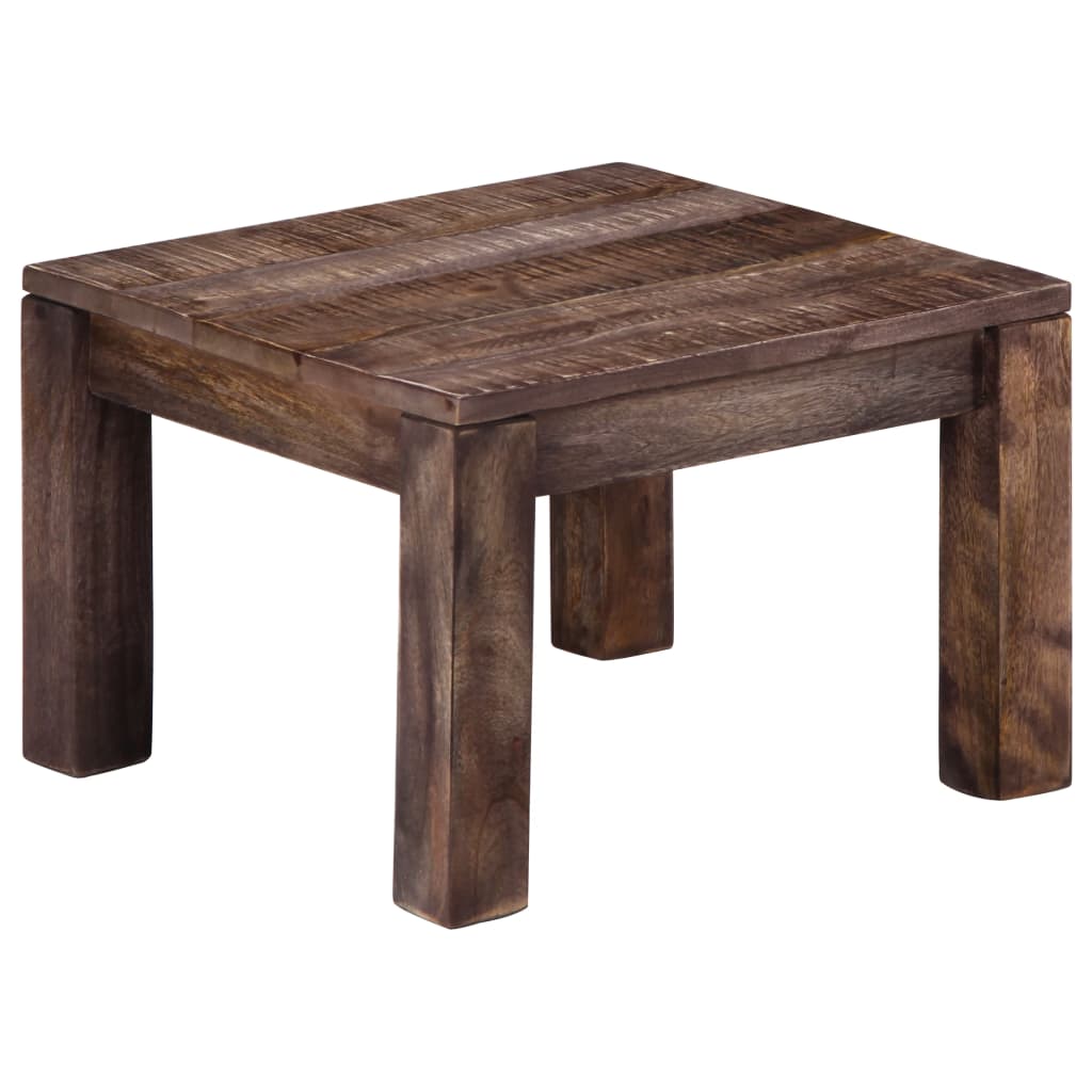 vidaXL Stolik kawowy, 50x50x35 cm, lite drewno mango