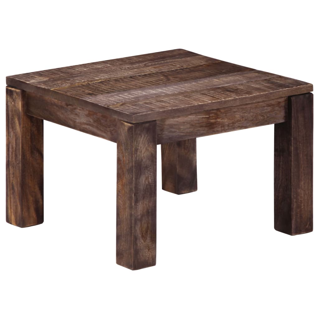 vidaXL Stolik kawowy, 50x50x35 cm, lite drewno mango