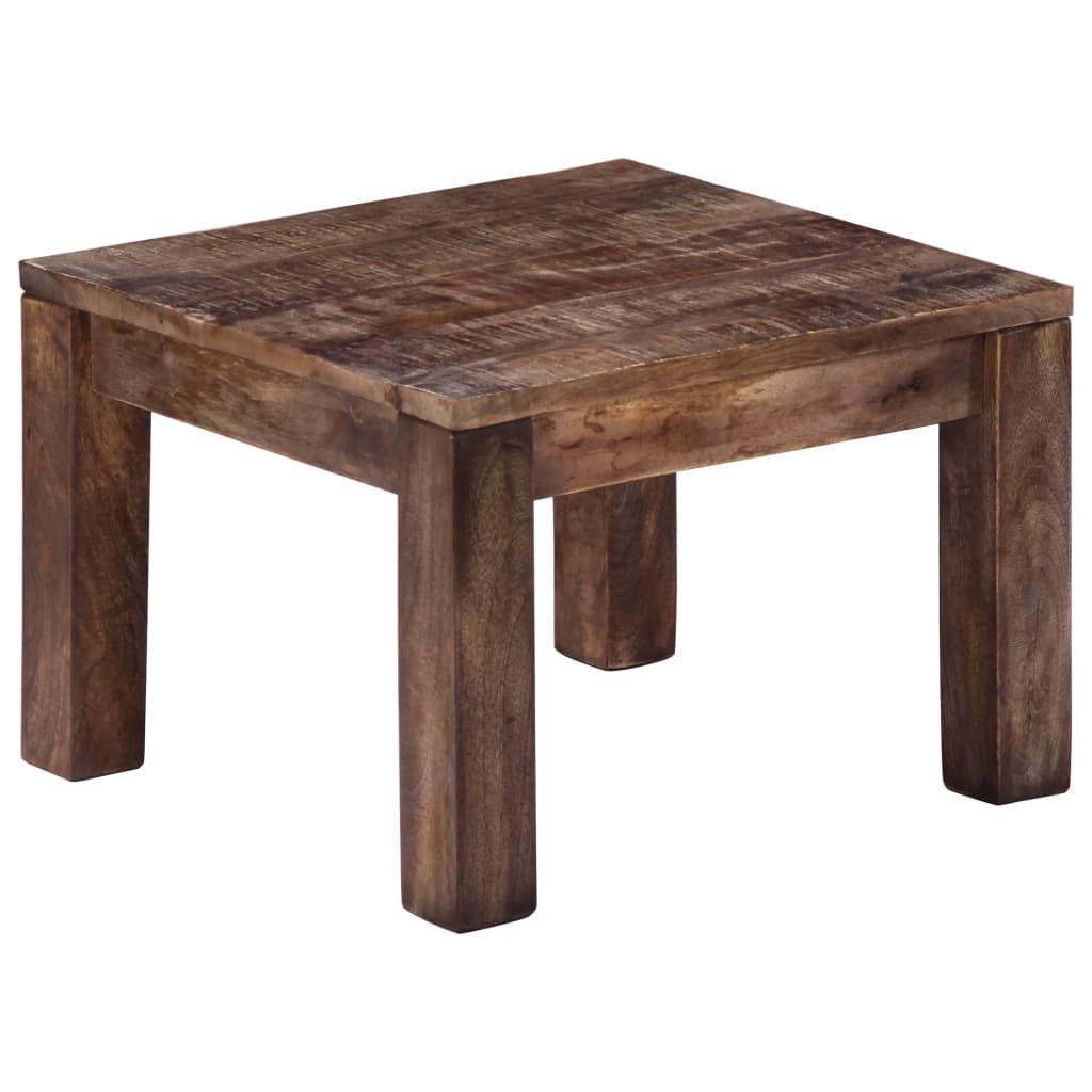 vidaXL Stolik kawowy, 50x50x35 cm, lite drewno mango