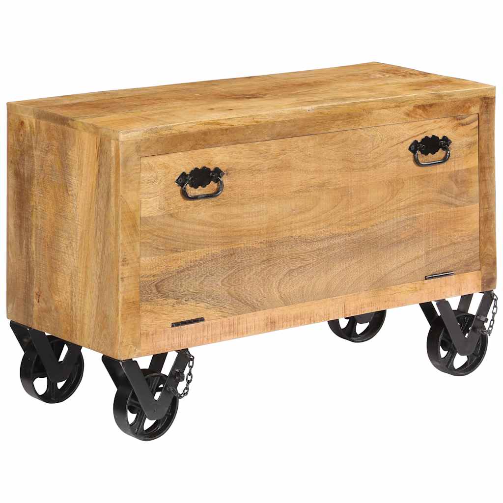 vidaXL Szafka na buty, 86x35x55 cm, lite drewno mango