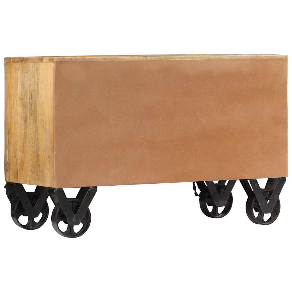 vidaXL Szafka na buty, 86x35x55 cm, lite drewno mango