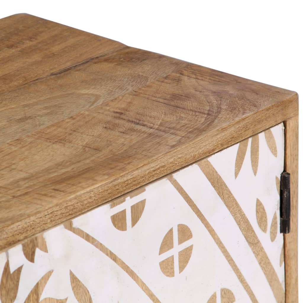 vidaXL Szafka pod TV, 140x30x40 cm, lite drewno mango