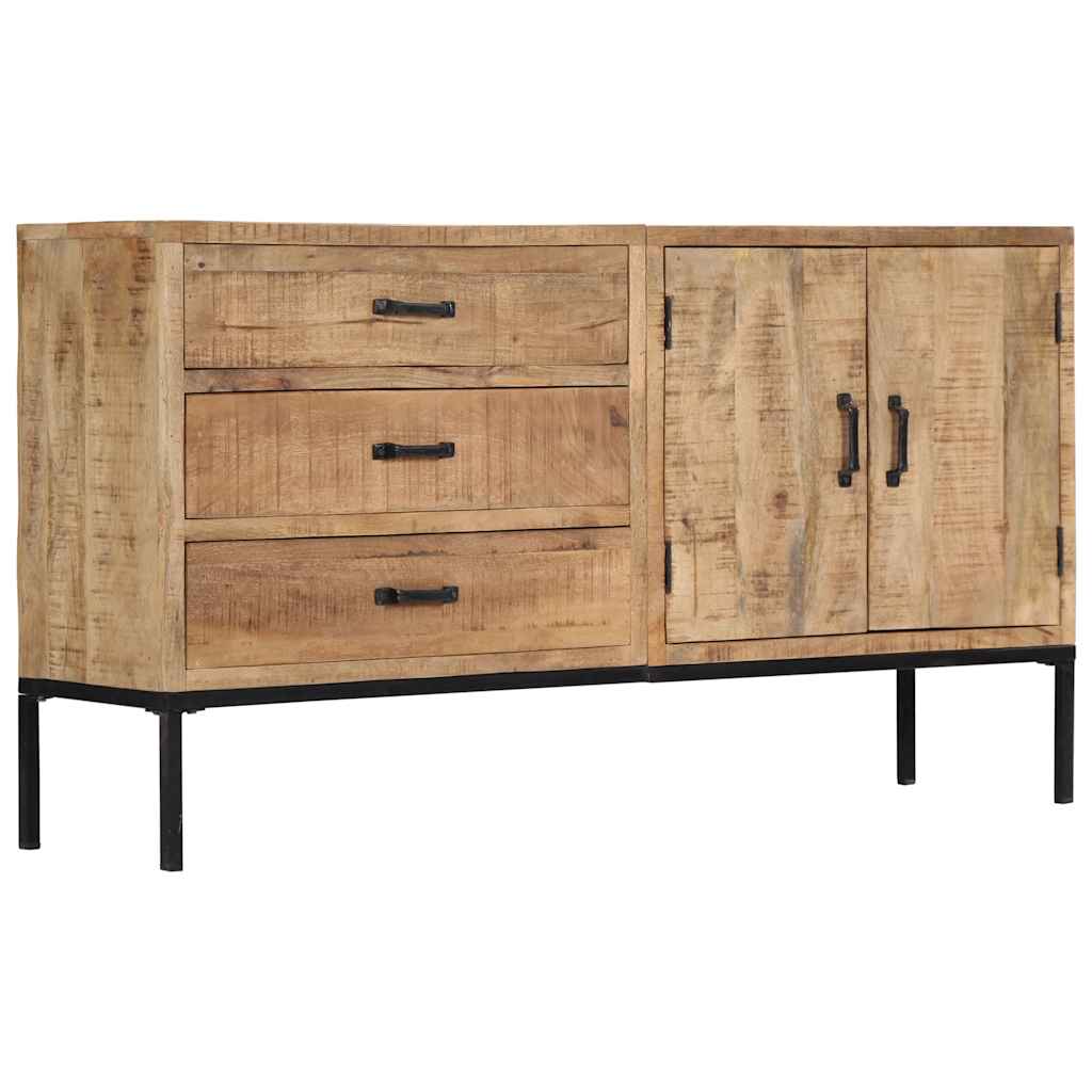 vidaXL Szafka, 140x35x75 cm, lite drewno mango