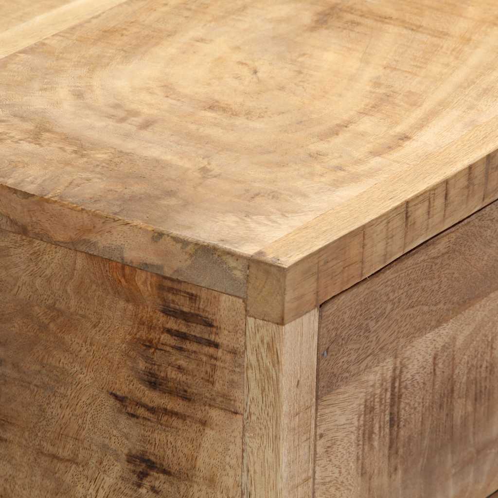 vidaXL Szafka, 140x35x75 cm, lite drewno mango