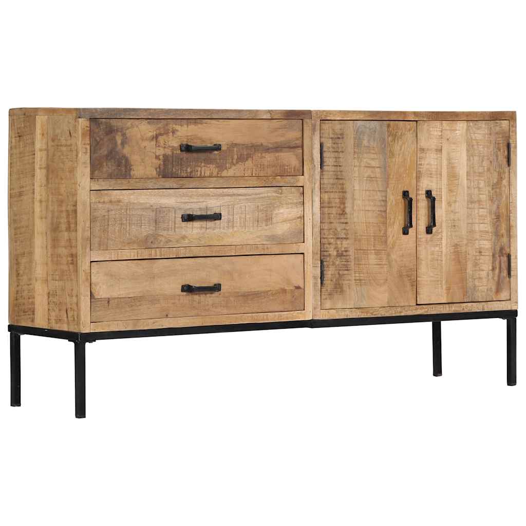 vidaXL Szafka, 140x35x75 cm, lite drewno mango