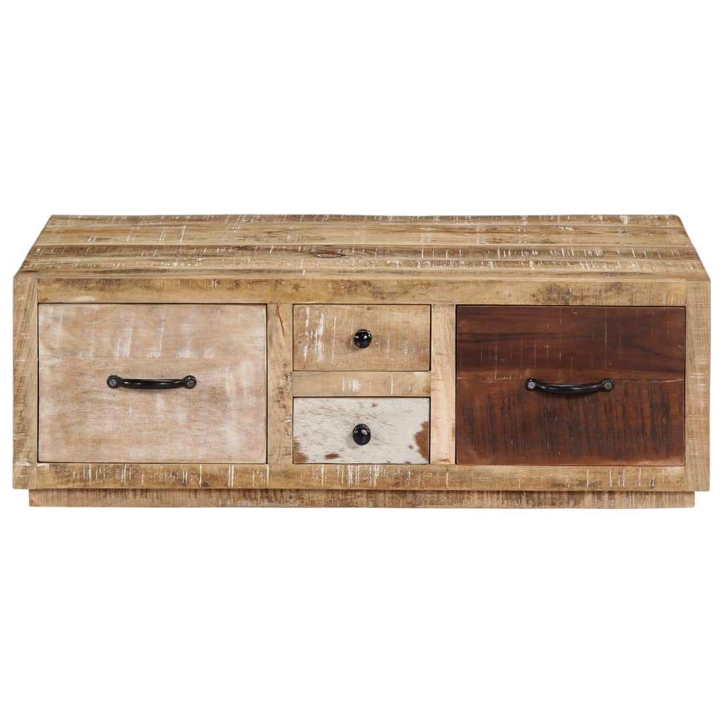 vidaXL Stolik kawowy, 90x60x30 cm, lite drewno mango