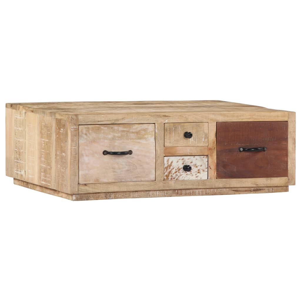 vidaXL Stolik kawowy, 90x60x30 cm, lite drewno mango