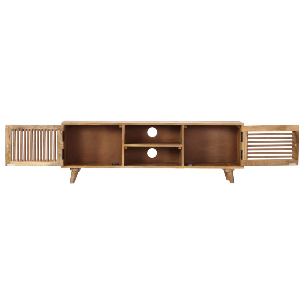 vidaXL Szafka pod TV, 120x30x40 cm, lite drewno mango