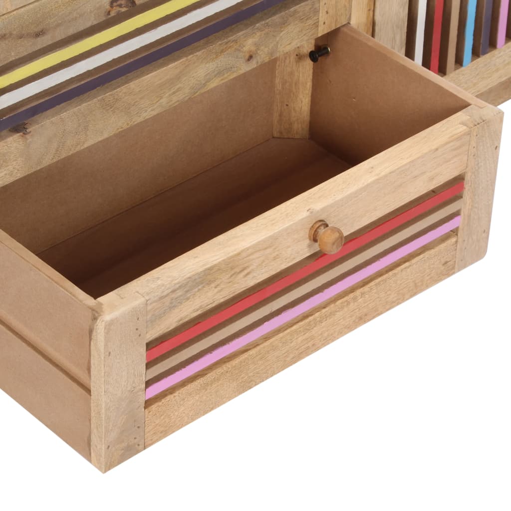 vidaXL Szafka, 100x30x75 cm, lite drewno mango