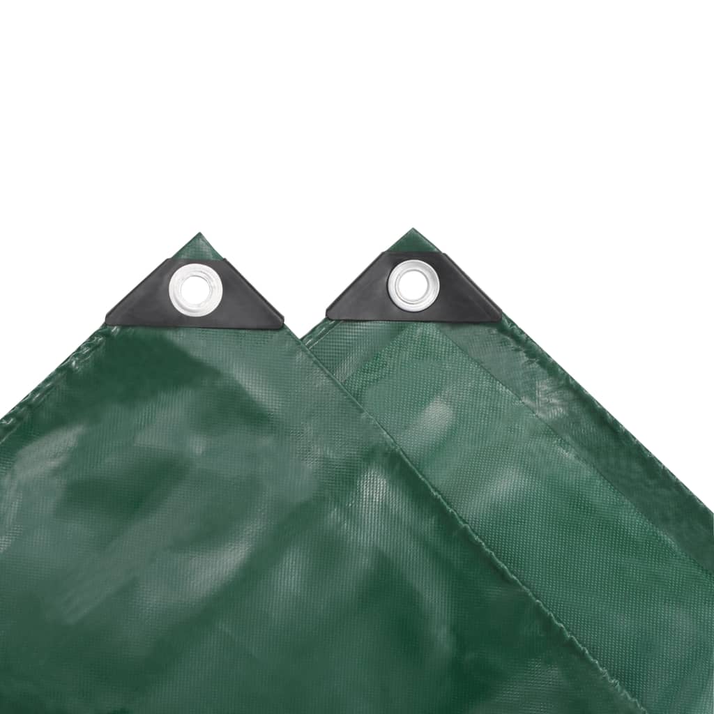 vidaXL Plandeka 650 g/m², 3,5 x 5 m, zielona