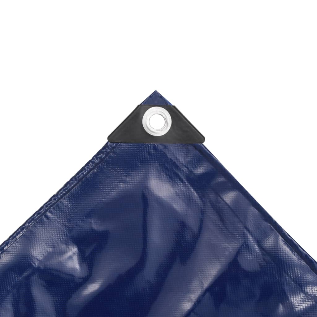 vidaXL Plandeka 650 g/m², 1,5 x 20 m, niebieska
