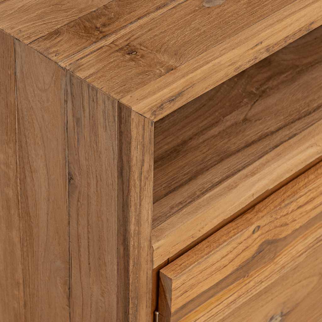 vidaXL Szafka, 80x30x60 cm, lite drewno tekowe
