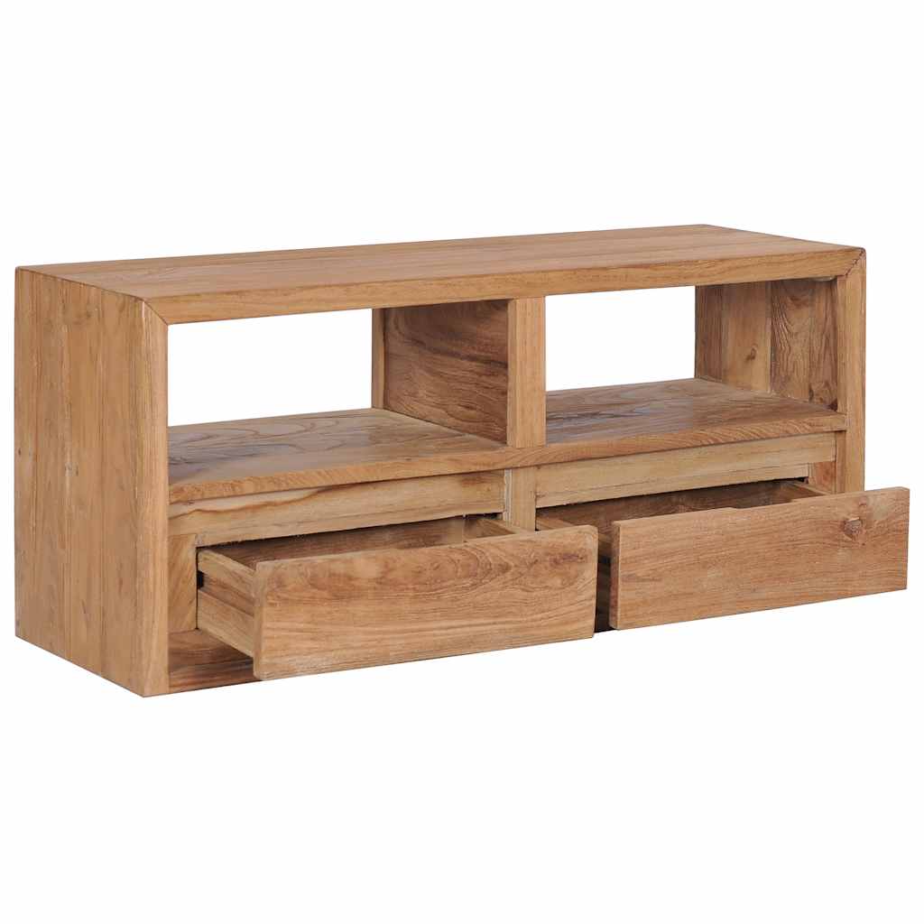 vidaXL Szafka pod TV, 90x30x40 cm, lite drewno tekowe