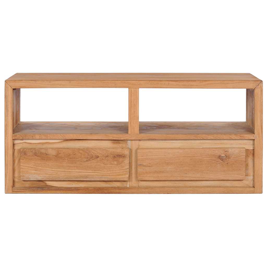 vidaXL Szafka pod TV, 90x30x40 cm, lite drewno tekowe