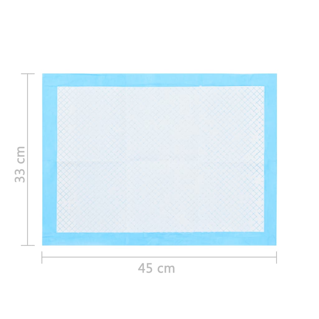 vidaXL Podkłady treningowe dla psów, 100 szt., 45 x 33 cm, włóknina