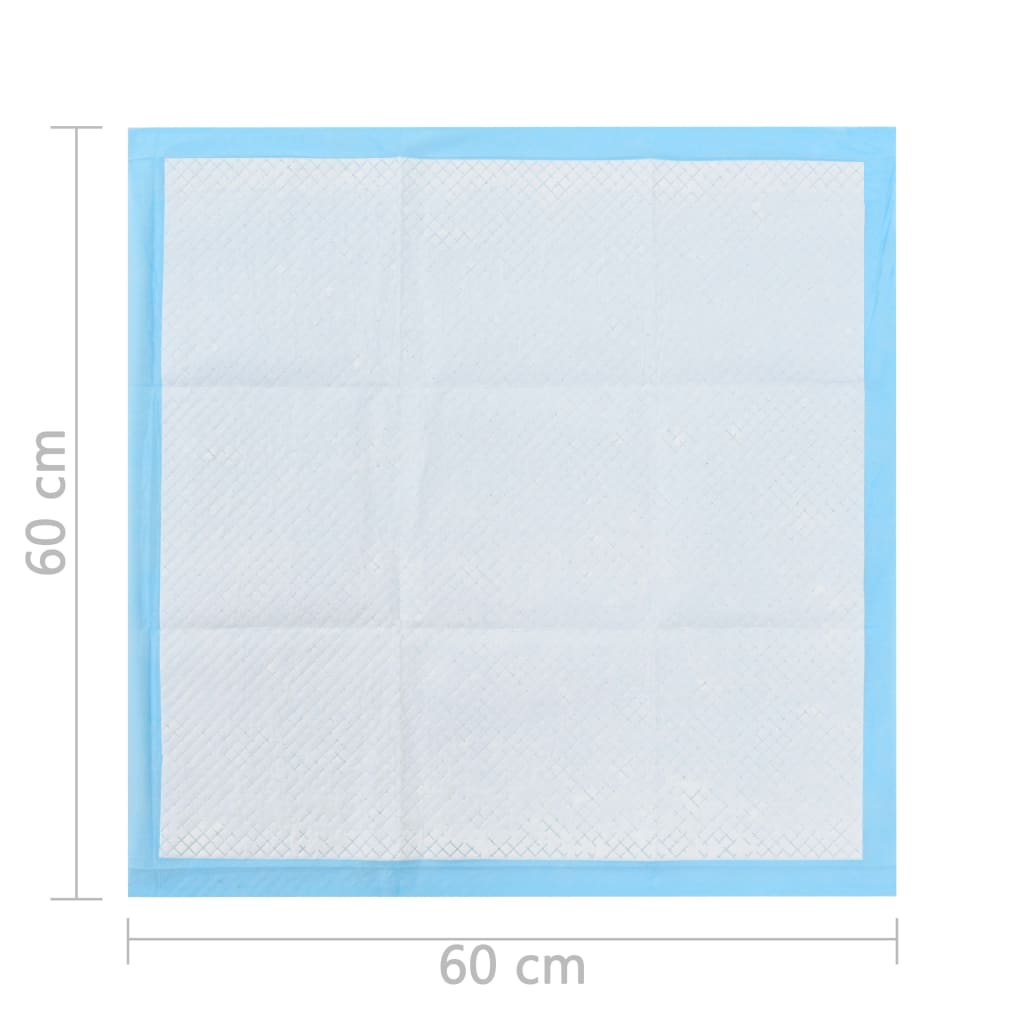 vidaXL Podkłady treningowe dla psów, 400 szt., 60 x 60 cm, włóknina