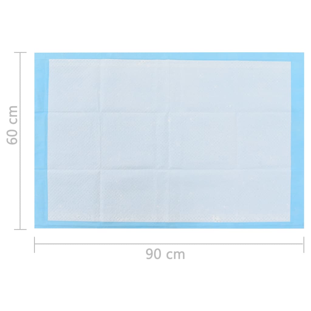 vidaXL Podkłady treningowe dla psów, 100 szt., 90 x 60 cm, włóknina