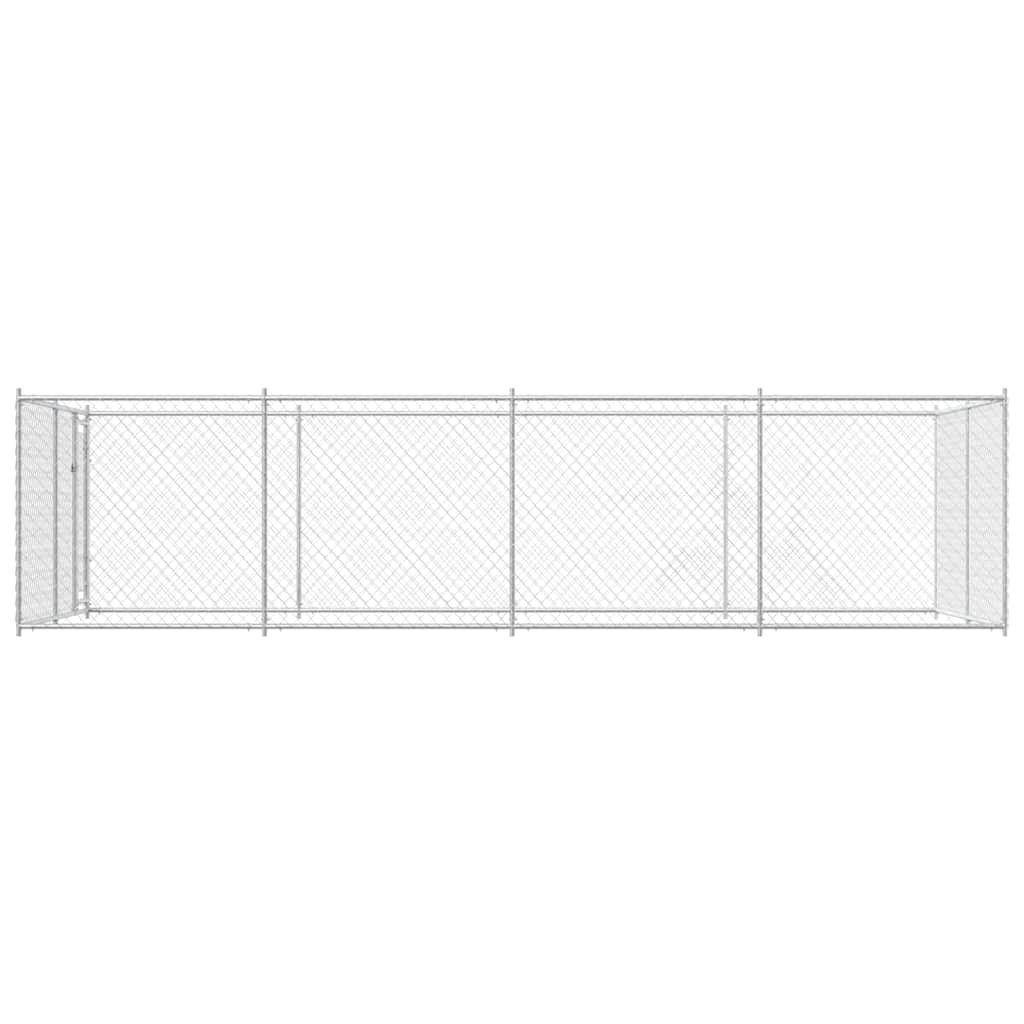 vidaXL Kojec dla psa, 7,6 x 3,8 x 1,9 m