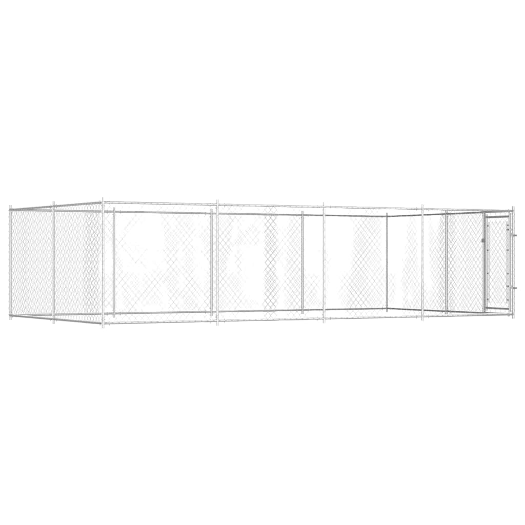 vidaXL Kojec dla psa, 7,6 x 3,8 x 1,9 m