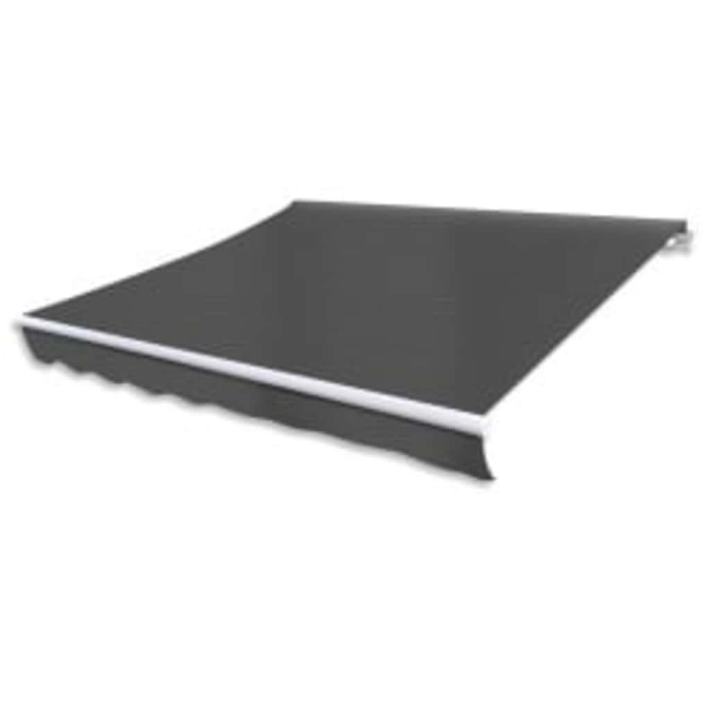 vidaXL Markiza automatyczna, 600 cm, antracytowa