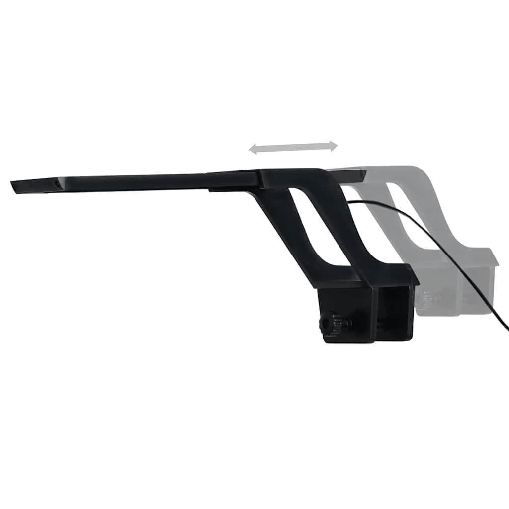 vidaXL Lampa LED do akwarium, z zaciskiem, 25-45 cm, niebiesko-biała