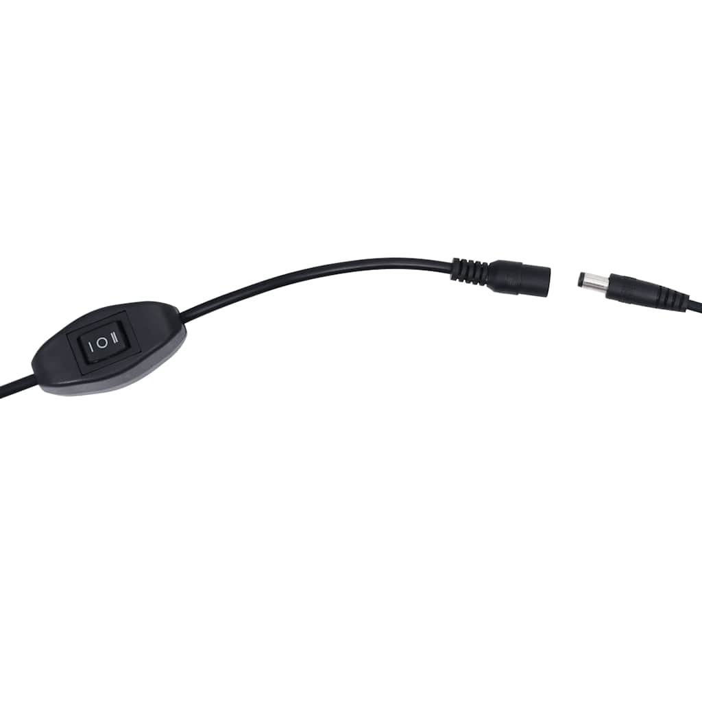 vidaXL Lampa LED do akwarium, z zaciskiem, 25-45 cm, niebiesko-biała