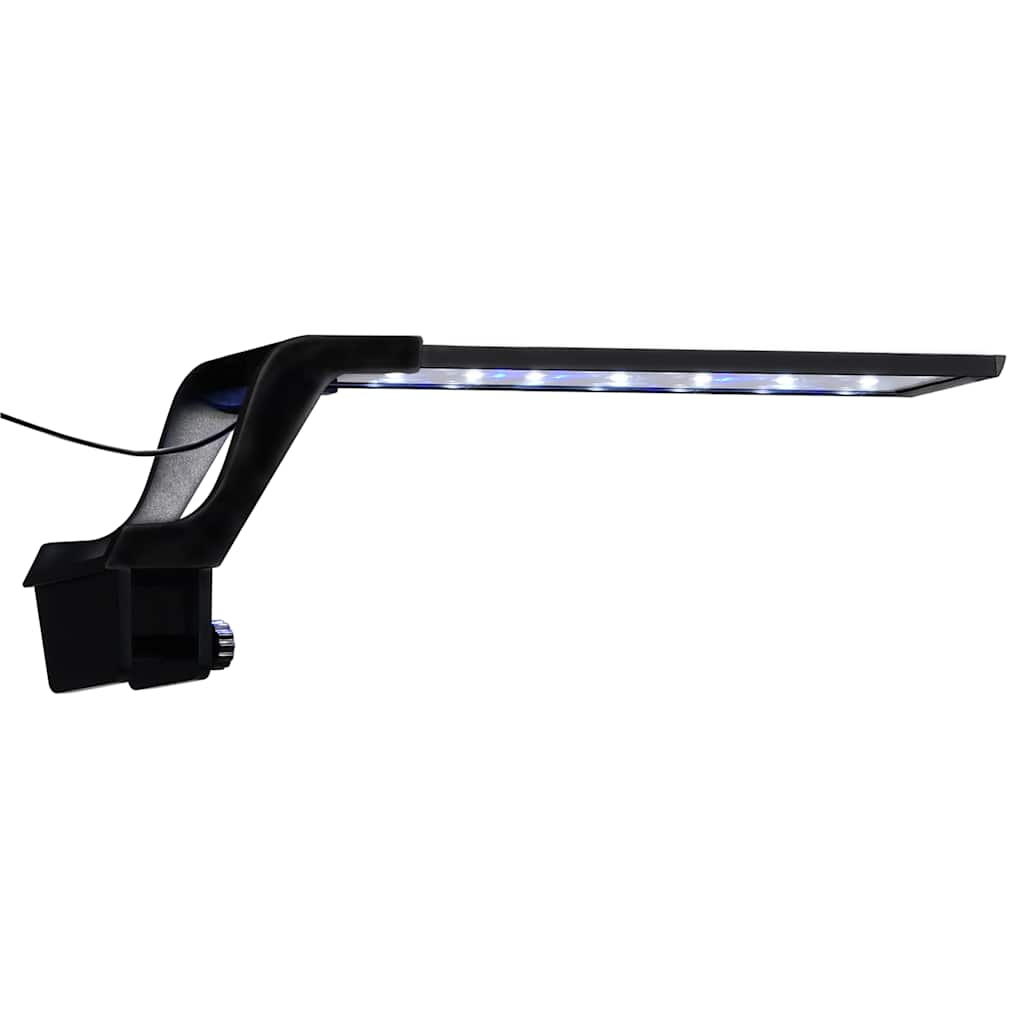 vidaXL Lampa LED do akwarium, z zaciskiem, 35-55 cm, niebiesko-biała