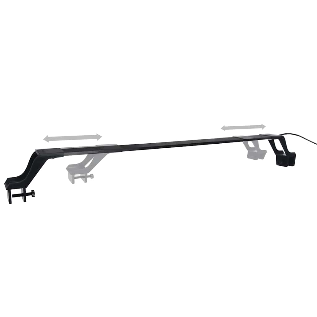 vidaXL Lampa LED do akwarium, z zaciskami, 55-70 cm, niebiesko-biała