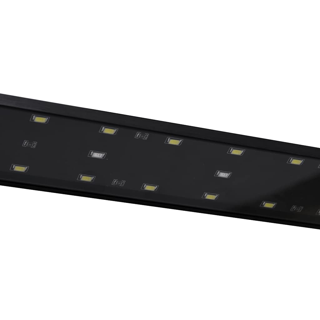 vidaXL Lampa LED do akwarium, z zaciskami, 55-70 cm, niebiesko-biała
