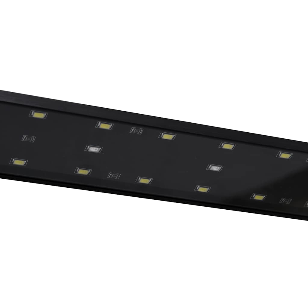 vidaXL Lampa LED do akwarium, z zaciskami, 75-90 cm, niebiesko-biała