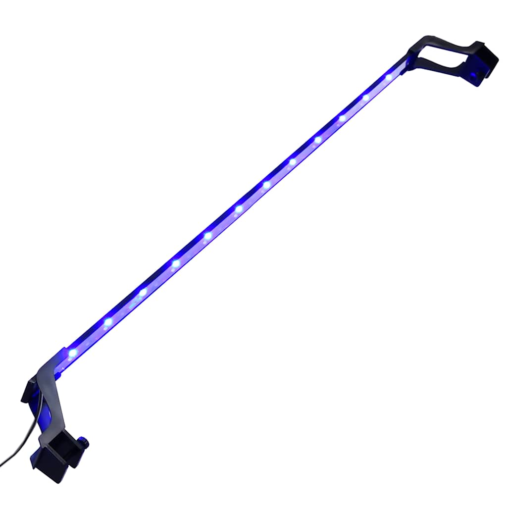 vidaXL Lampa LED do akwarium, z zaciskami, 90-105 cm, niebiesko-biała