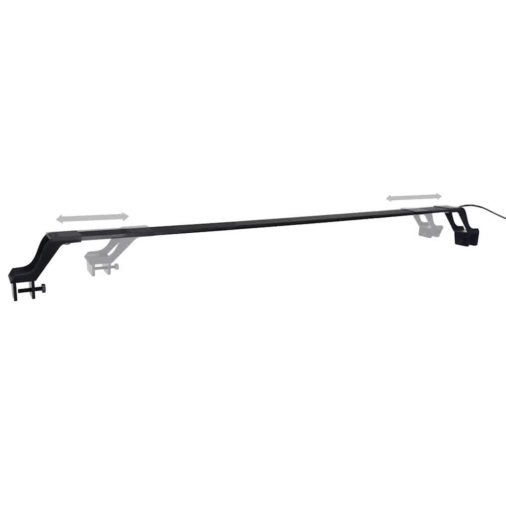 vidaXL Lampa LED do akwarium, z zaciskami, 90-105 cm, niebiesko-biała