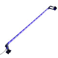 vidaXL Lampa LED do akwarium, z zaciskami, 115-130 cm, niebiesko-biała