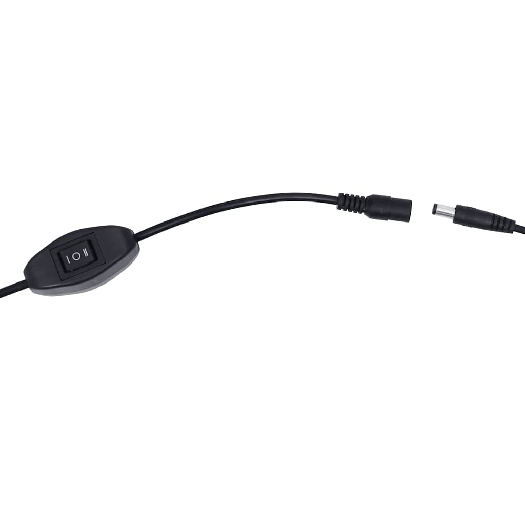 vidaXL Lampa LED do akwarium, z zaciskami, 115-130 cm, niebiesko-biała