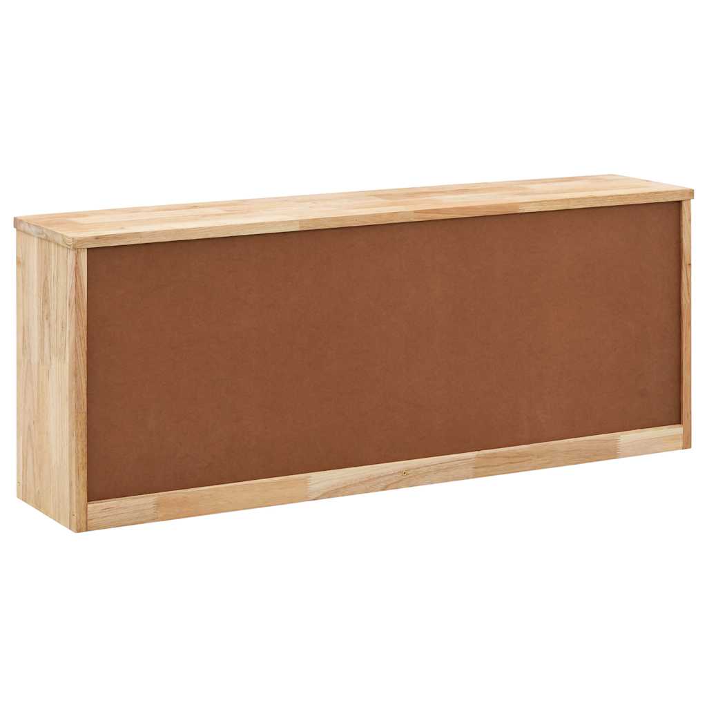 vidaXL Ławka ze schowkiem na buty, 94x20x38 cm, lite drewno orzechowe