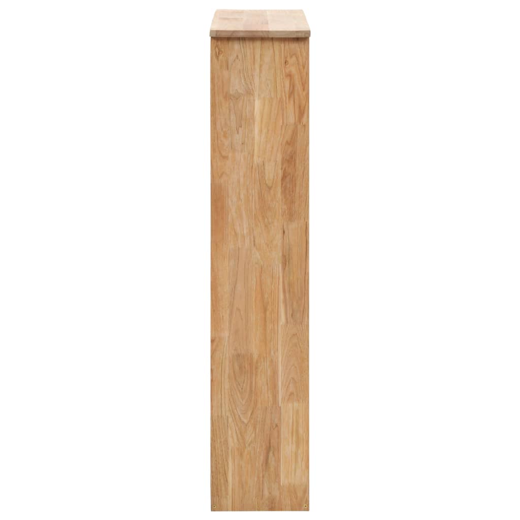 vidaXL Szafka na buty, 55x20x104 cm, lite drewno orzecha włoskiego